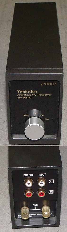 テクニクス　Technics　MC昇圧トランス　SH-305