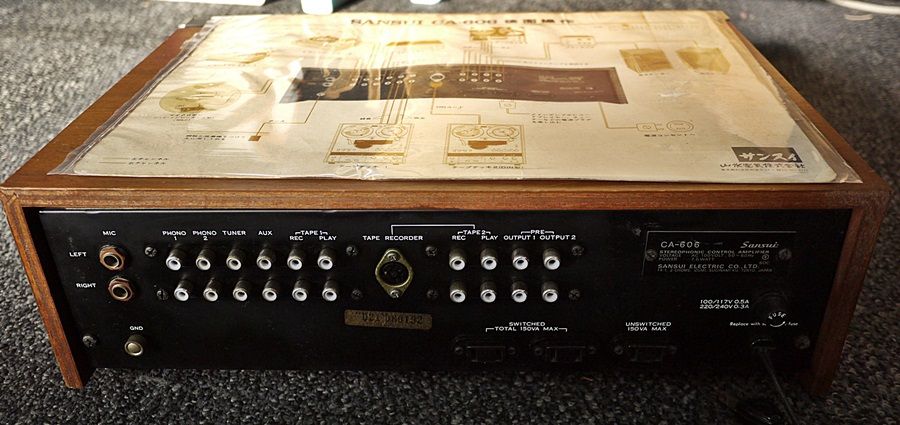 サンスイ SANSUI CA-606