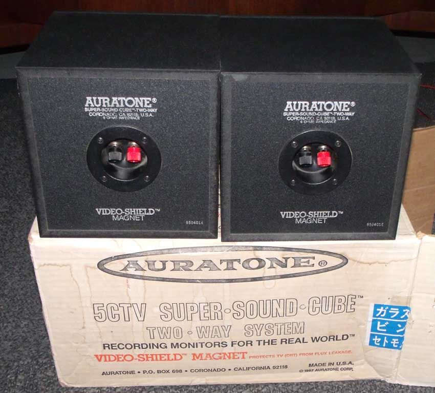 オーラトーン AURATONE SUPER SOUND CUBE TWO-WAY（委託）